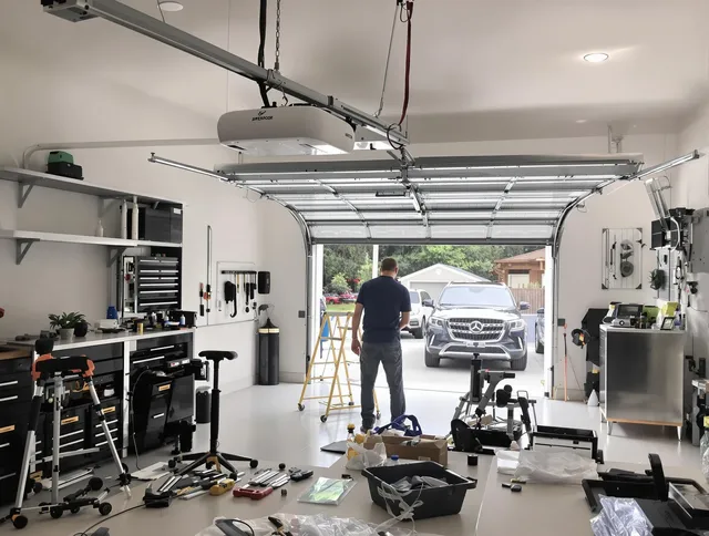Garage door opener installation by Palm Coast Garage Door Repair in Palm Coast