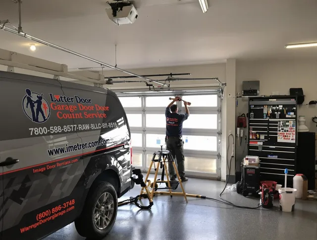 Palm Coast Garage Door Repair team performing same-day garage door repair in Palm Coast