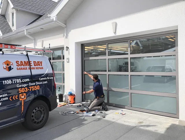 Same-day garage door repair service by Palm Coast Garage Door Repair in Palm Coast